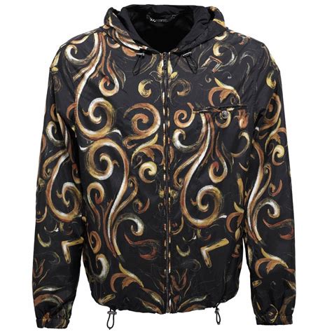 versace men's windbreaker